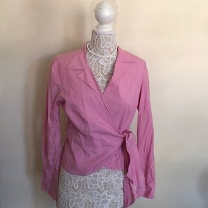 Pink Wrap Shirt